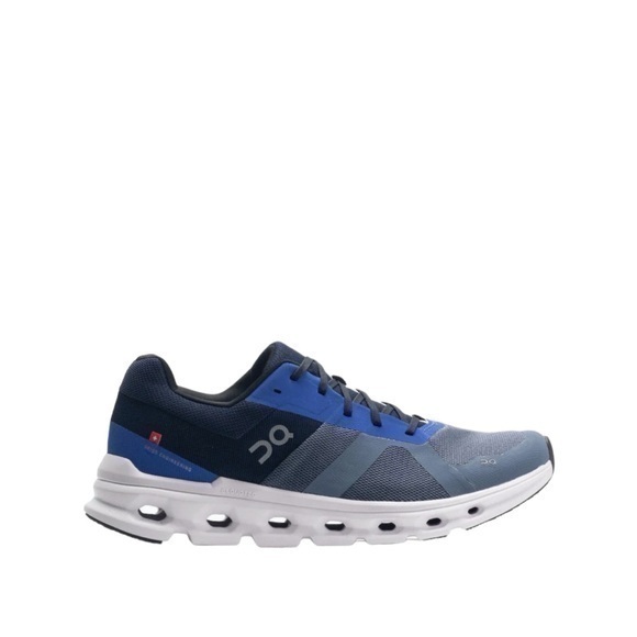 On Running Cloudrunner Metal Midnight Blue Running Sneakers Size 9‎